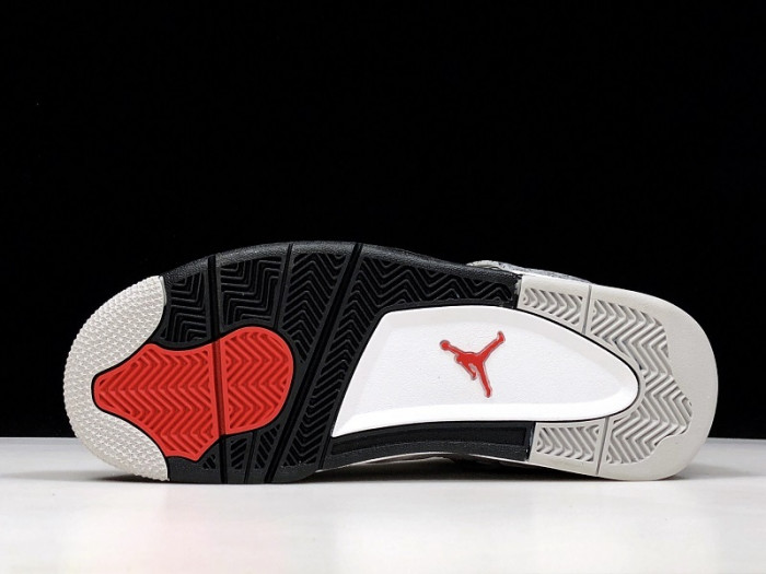 Air Jordan 4 retro white cement (2016) 840606-192 - Image 3