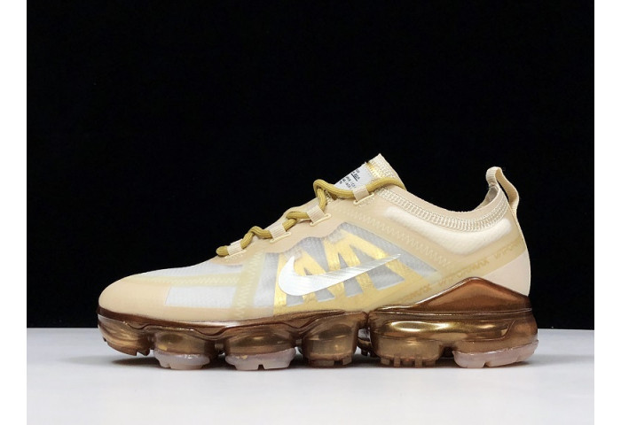 Nike air vapormax 2019 cream light bone (w) ar6632-101 - Image 2