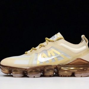 Nike air vapormax 2019 cream light bone (w) ar6632-101