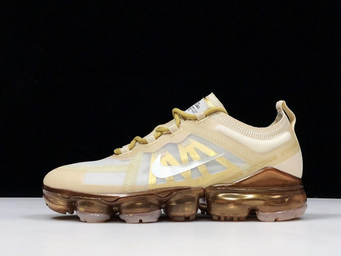 Nike air vapormax 2019 cream light bone (w) ar6632-101