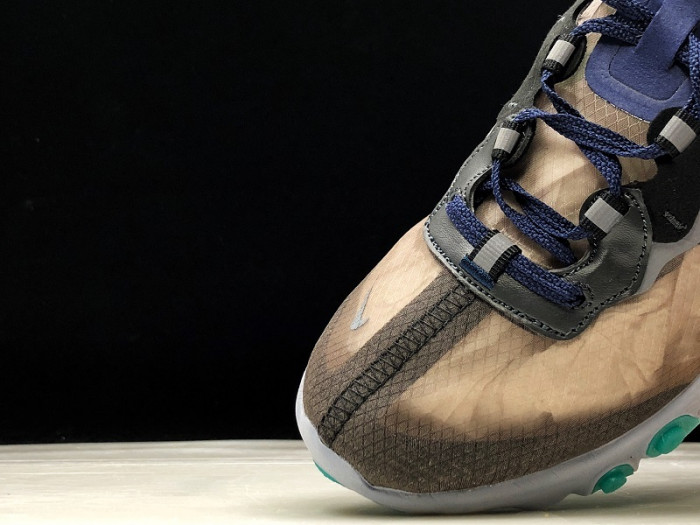 Nike react element 87 black neptune green aq1090-005 - Image 3