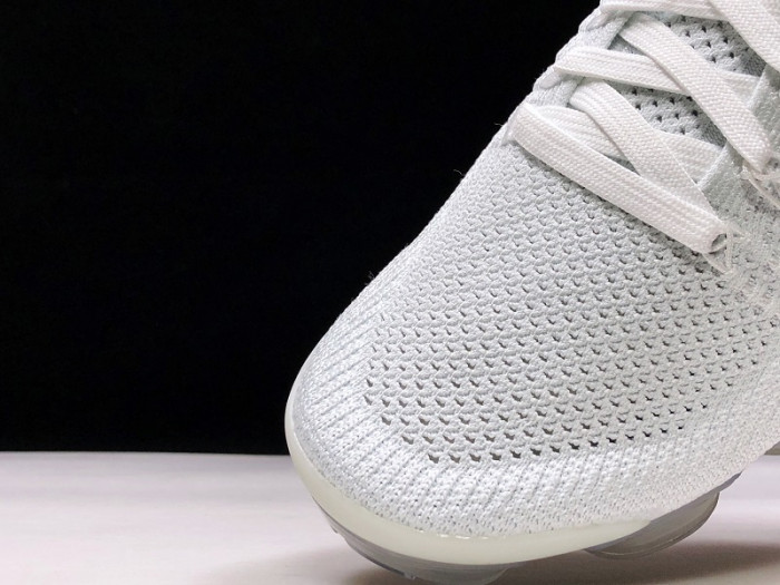 Nike air vapormax flyknit 2 white vast grey 942842-105 - Image 4