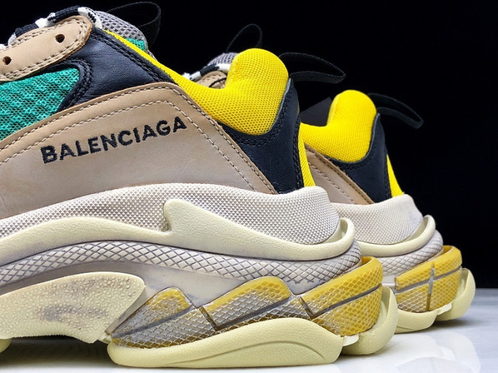 Balenciaga Triple S beige green yellow 483513 w06e3 7070 - Image 3