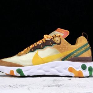 Nike react element 87 orange peel cj6897-113