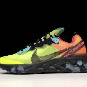 Nike react element 87 volt racer pink aq1090-700