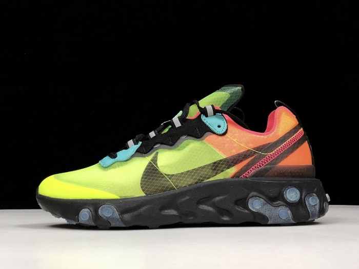Nike react element 87 volt racer pink aq1090-700