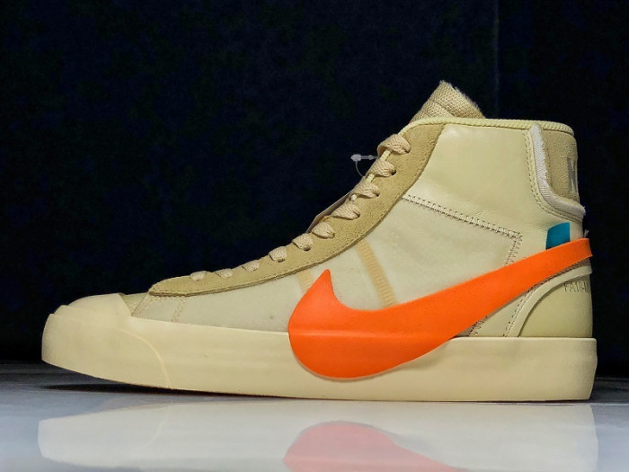 Nike blazer mid ow all hallow