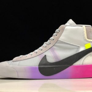 Nike blazer mid ow wolf grey serena "queen" aa3832-002