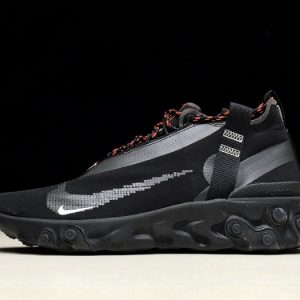 Nike react runner mid wr ispa black at3143-001