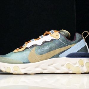 Nike react element 87 undercover green mist bq2718-300