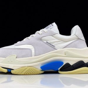 Balenciaga Triple S white suede (w) 500597 w0971 9000