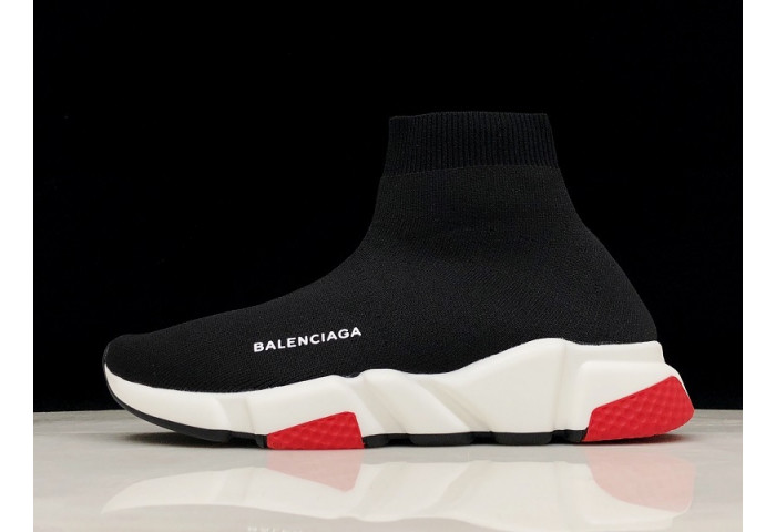 Balenciaga Speed trainer black red 530351 w05g0 1000 - Image 2