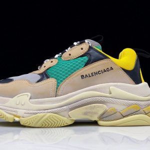 Balenciaga Triple S beige green yellow 483513 w06e3 7070