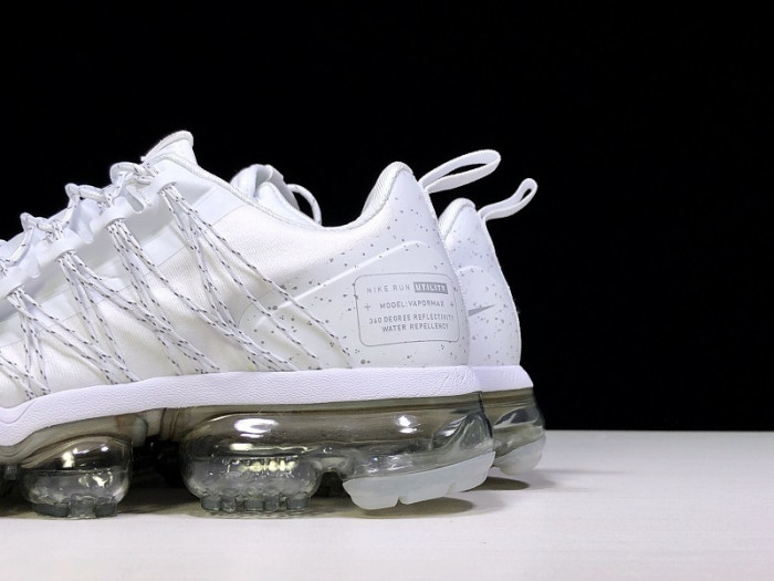 Nike air vapormax run utility white reflect silver (w) aq8811-100 - Image 4