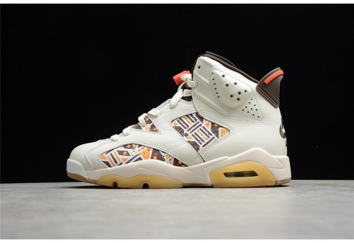 Air Jordan 6 retro quai54 sail brown (2020) cz4152-100 - Image 2