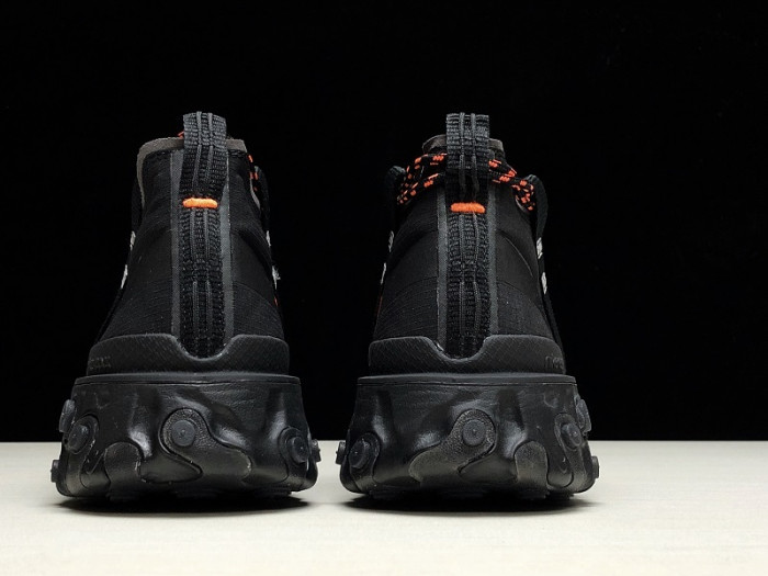 Nike react runner mid wr ispa black at3143-001 - Image 3