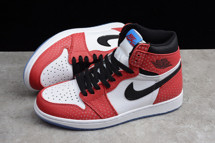 Air Jordan 1 retro high spider man origin story 555088-602 - Image 3