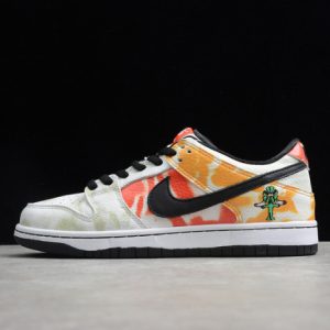 Nike sb dunk low raygun tie-dye white bq6832-101