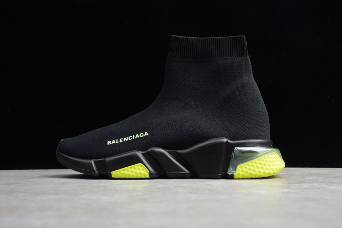 Balenciaga sneaker Speed high noir and vert 360-517319w07u01007