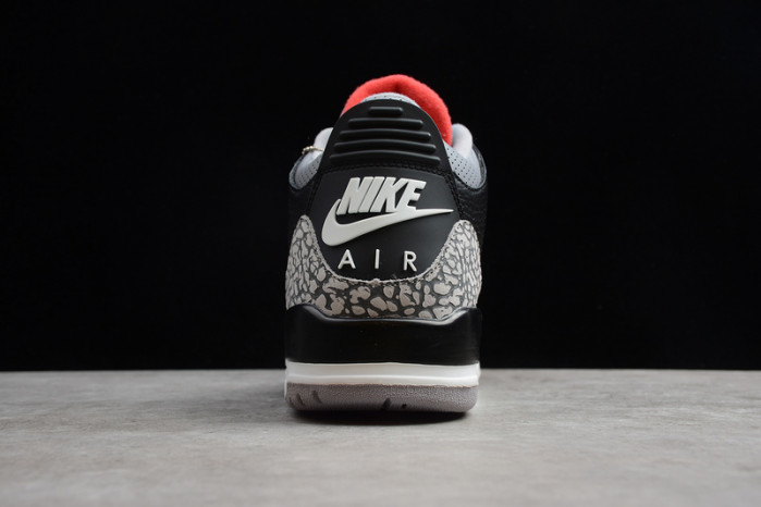 Air Jordan 3 retro black cement (2018) 854262-001 - Image 3