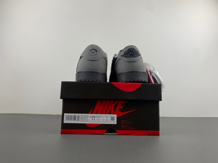 Travis Scott x Air Jordan 1 Low OG DM7866-775 - Image 3
