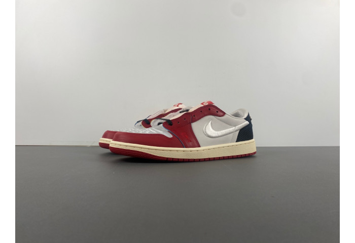 Trophy Room x Air Jordan 1 Low OG "Rookie" Card: "Home" HV6157-100 - Image 2