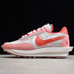 Nike ldwaffle x sacai white pink bv5378-800