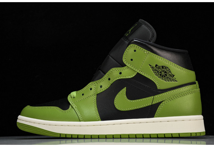 Air Jordan 1 mid"green black" bq6472-031 - Image 2