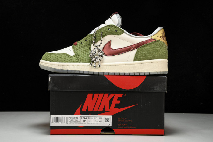 Air Jordan 1 low cny "year of the drago" fn3727-100 - Image 4