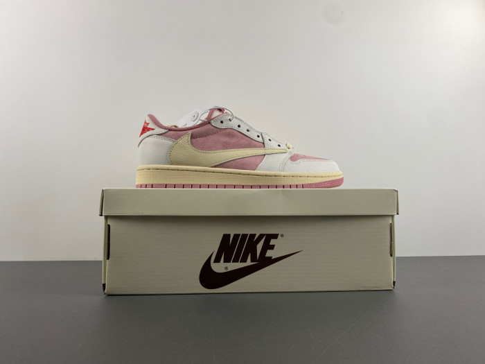 Travis Scott x Air Jordan 1 Low OG DM7866-600 - Image 3
