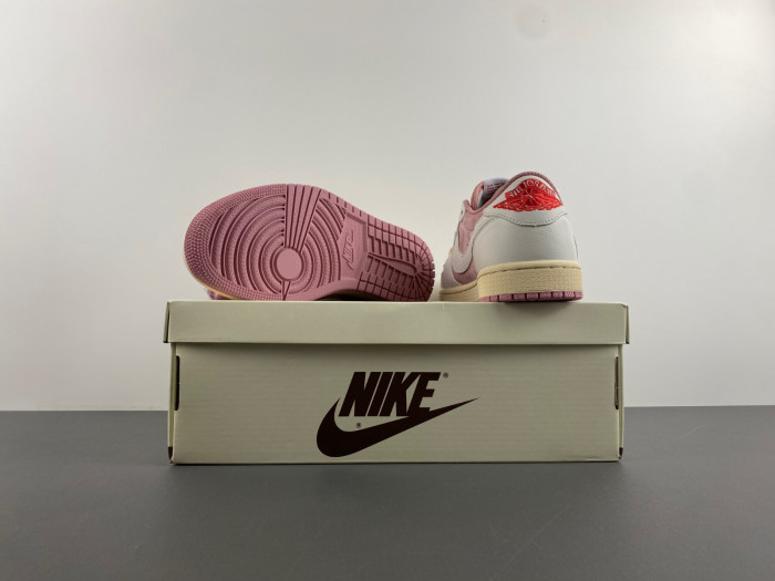 Travis Scott x Air Jordan 1 Low OG DM7866-600 - Image 4