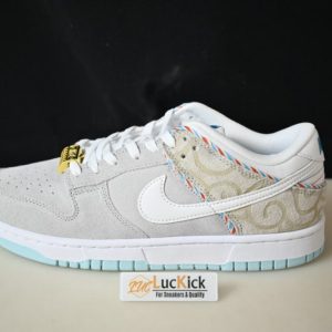 Nike dunk low barbershop grey dh7614-500