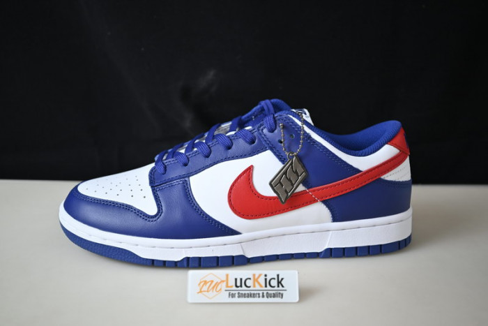 Nike dunk low"white and university red" dd1503-119
