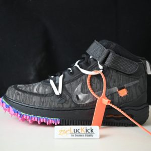 ow x Nike air force 1 mid “black” Off-White DO6290-001
