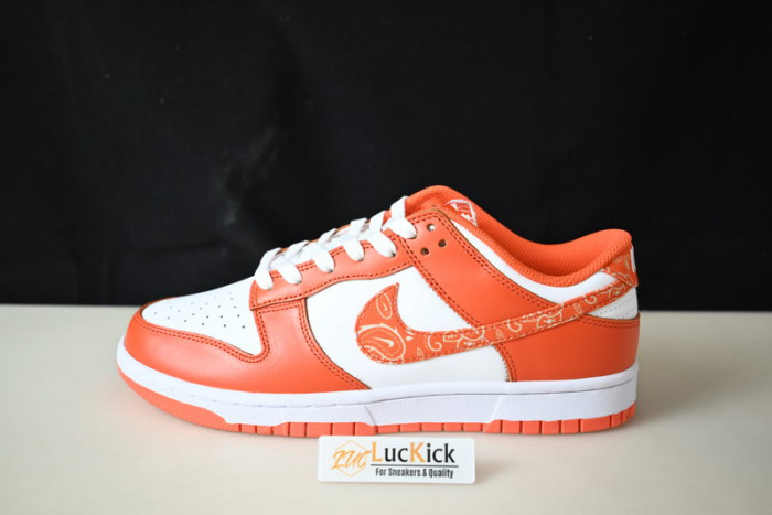 Nike dunk low essential paisley pack orange (w) dh4401-103
