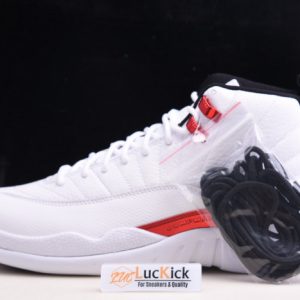 Air Jordan 12 white flame red ct8013-106