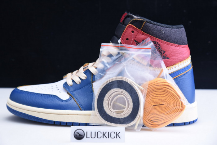 Air Jordan 1 retro high union los angeles blue toe bv1300-146 - Image 4
