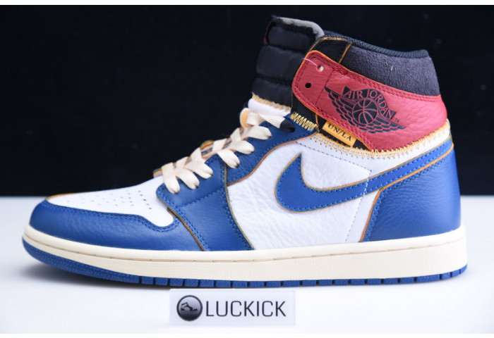 Air Jordan 1 retro high union los angeles blue toe bv1300-146 - Image 2