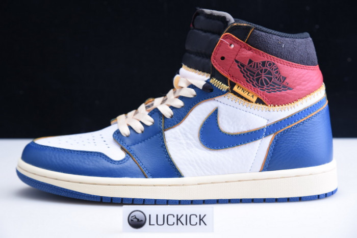 Air Jordan 1 retro high union los angeles blue toe bv1300-146