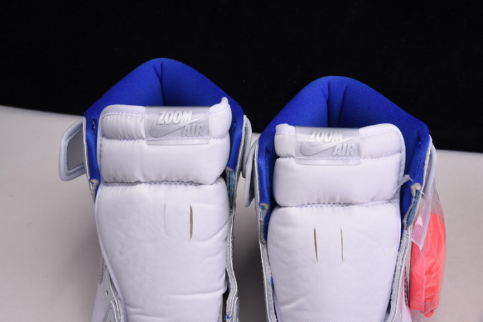 Air Jordan 1 retro high zoom white racer blue ck6637-104 - Image 4