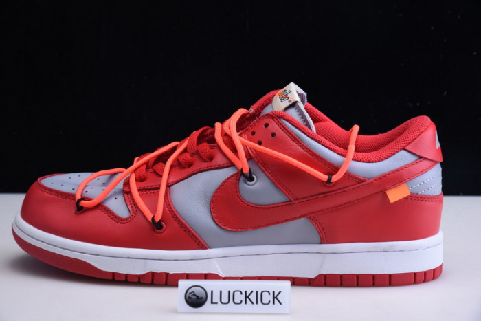 Nike Dunk Low ow university red Off-White CT0856-600