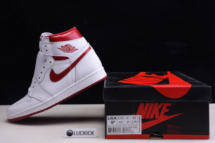Air Jordan 1 retro metallic red (2017) 555088-103 - Image 3