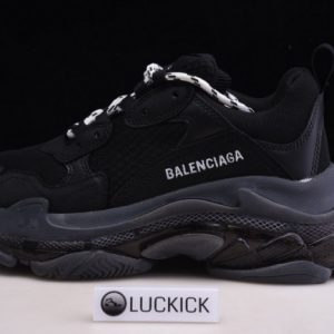 Balenciaga Triple S black clear sole 544351 w09o 11000
