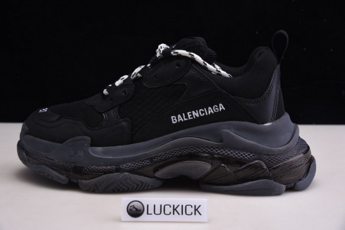 Balenciaga Triple S black clear sole 544351 w09o 11000