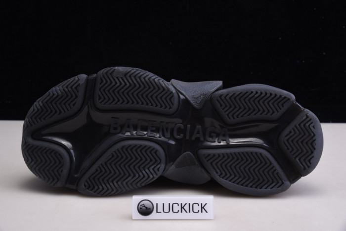 Balenciaga Triple S black clear sole 544351 w09o 11000 - Image 3