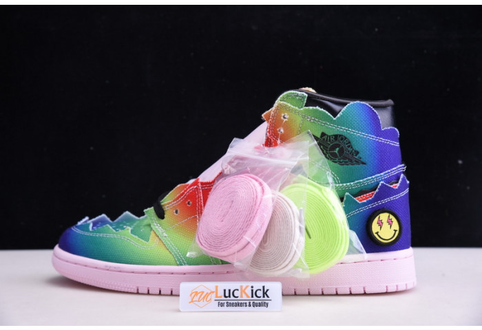 Air Jordan 1 j balvin x air jordan 1 high OG dc3481-900 - Image 2