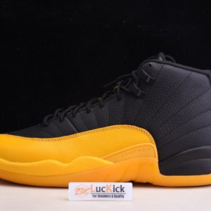Air Jordan 12 retro black university gold 130690-070