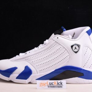 Air Jordan 14 Retro White Hyper Royal 487471-104