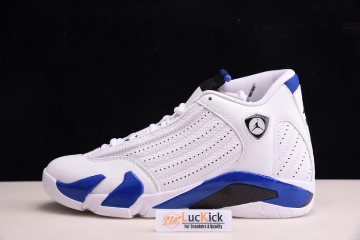 Air Jordan 14 Retro White Hyper Royal 487471-104