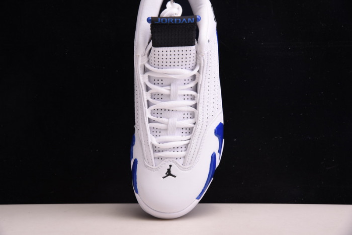 Air Jordan 14 Retro White Hyper Royal 487471-104 - Image 4